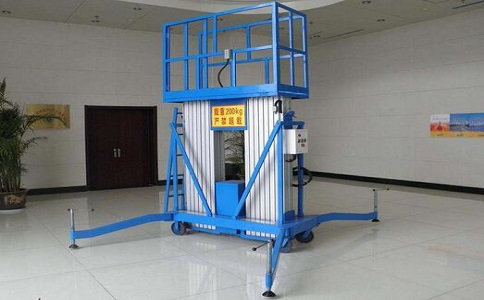 輔助行走鋁合金升降平臺(圖1) 輔助行走鋁合金升降平臺(圖1)
